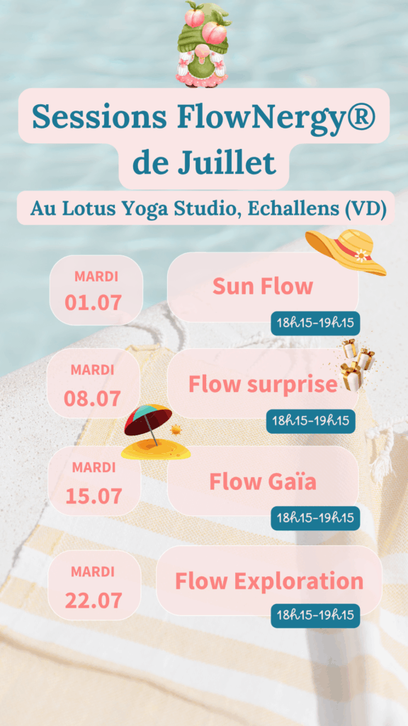 Sessions - mise en mouvement – Vaud – Lausanne - FlowNergy