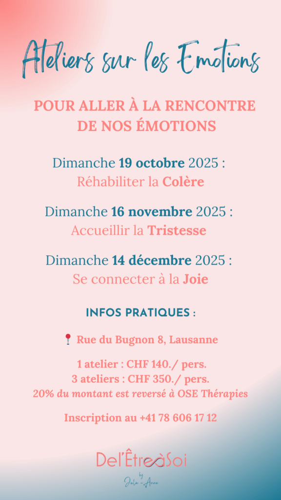 Ateliers - émotions - coaching - astrologie - pnl - mouvement - FlowNergy - Lausanne –