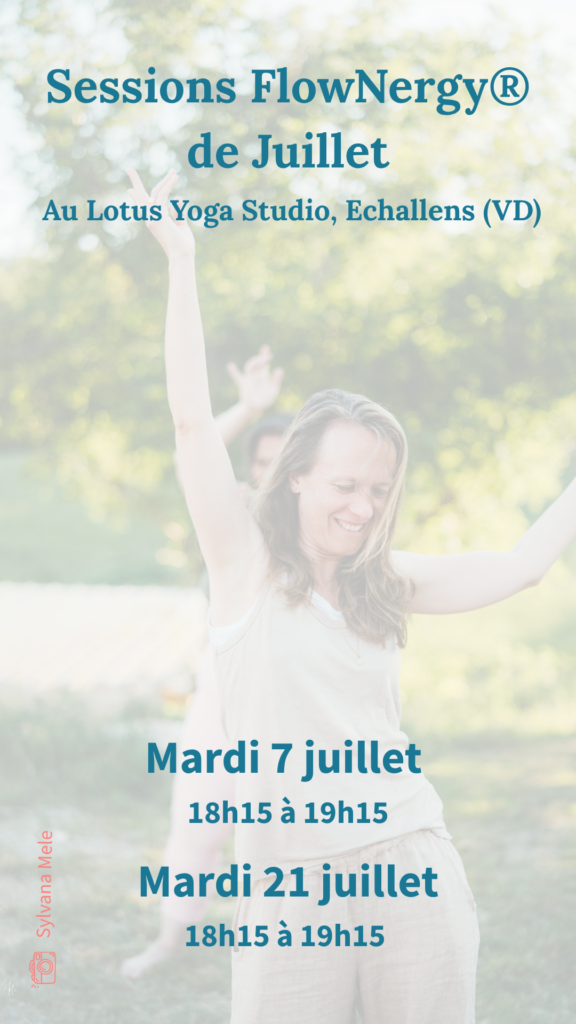 Sessions - mise en mouvement – Vaud – Lausanne - Echallens - FlowNergy